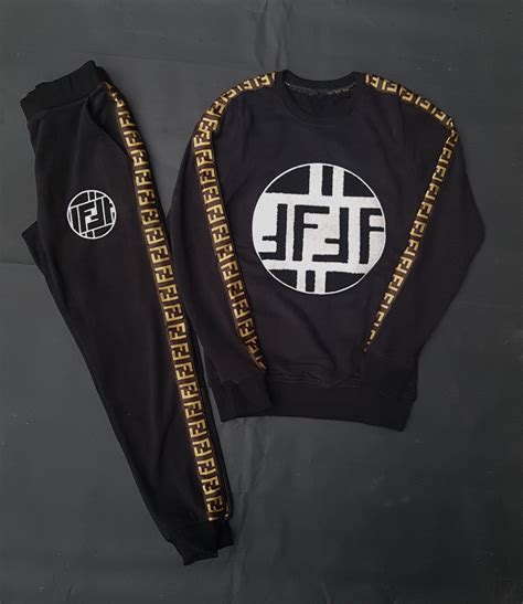 fendi tracksuit for ladies|fendi joggers women's.